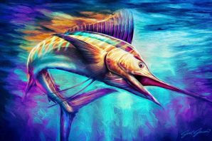 Рыба с крыльями