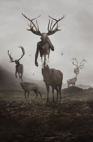 Страшный олень