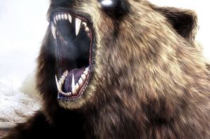 Свирепый медведь