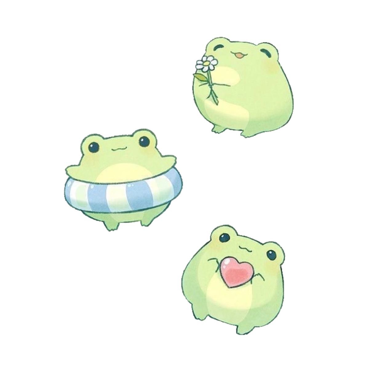 Милые рисуночки лягушек