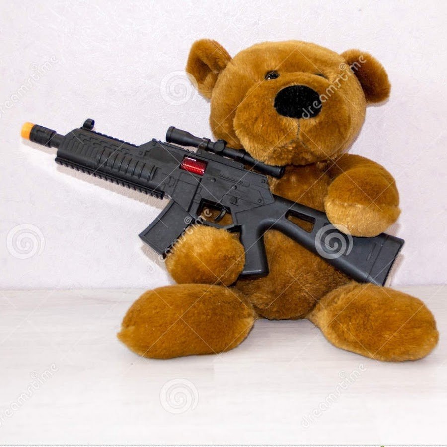 Мягкая игрушка с ножиком