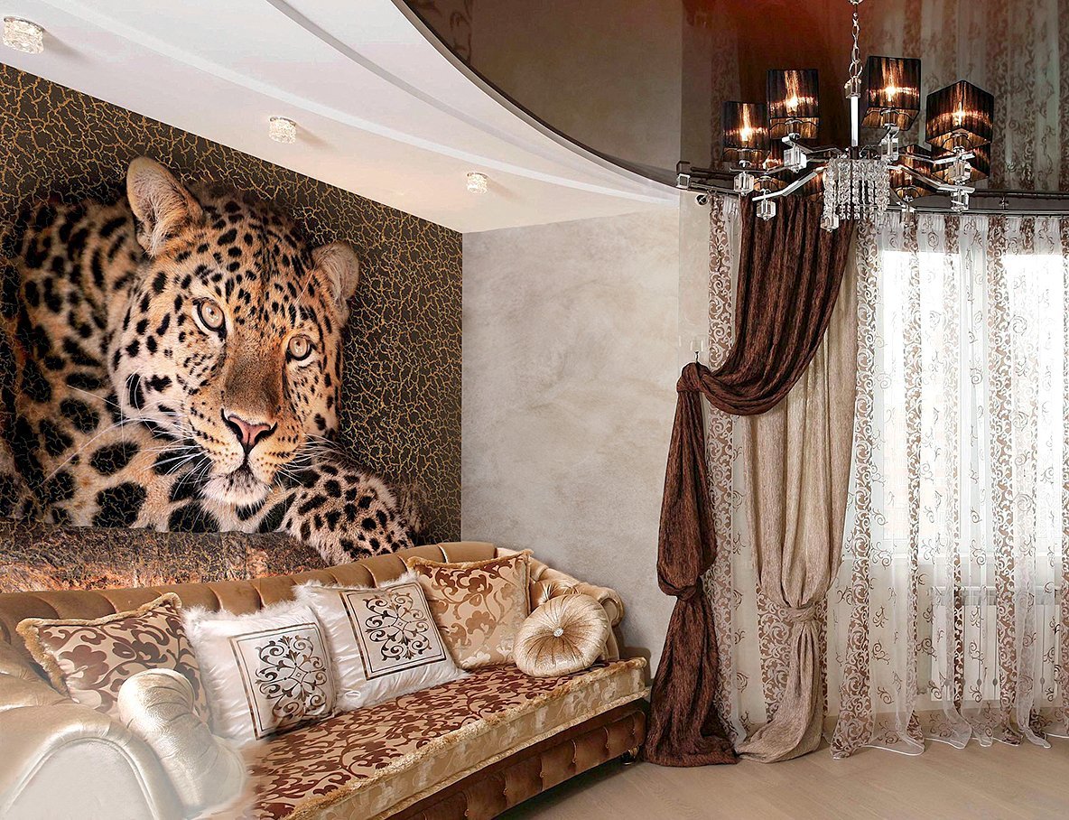 Леопард цепочка pattern