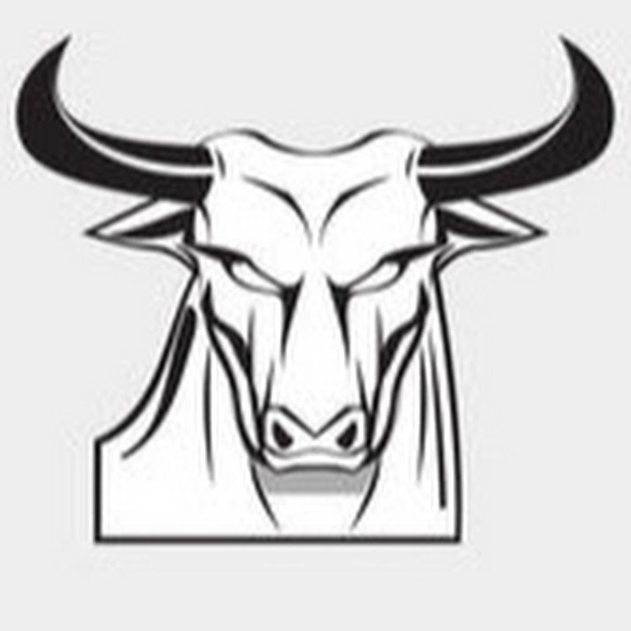 Голова быка анфас