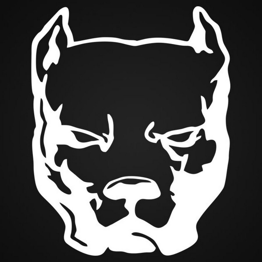 Наклейки питбуля