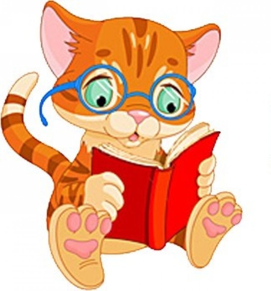 Кот ученый мультяшный