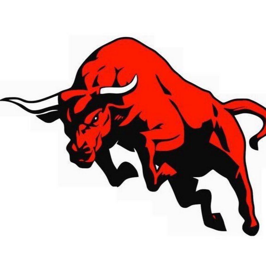 Наклейка бык