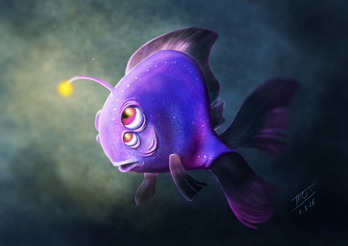 Фантастическая рыбка