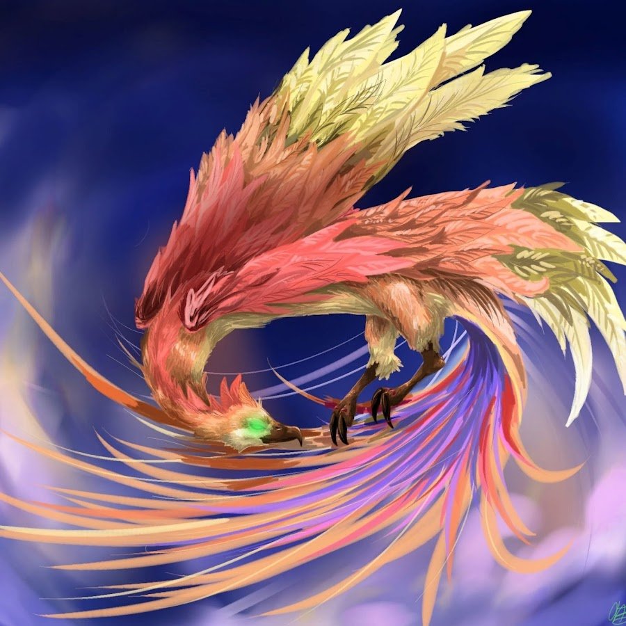 Феникс Япония арт