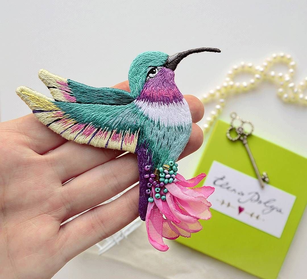 Райские птички Юлии Гориной мастер класс