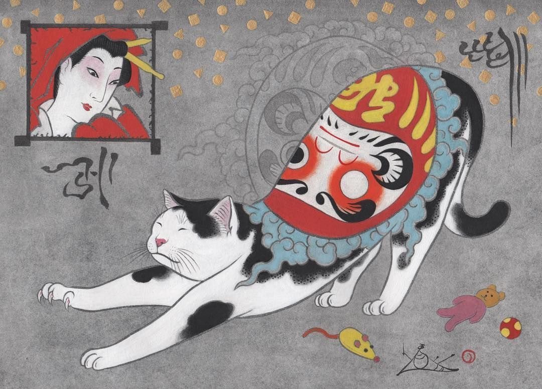 Японские коты якудза