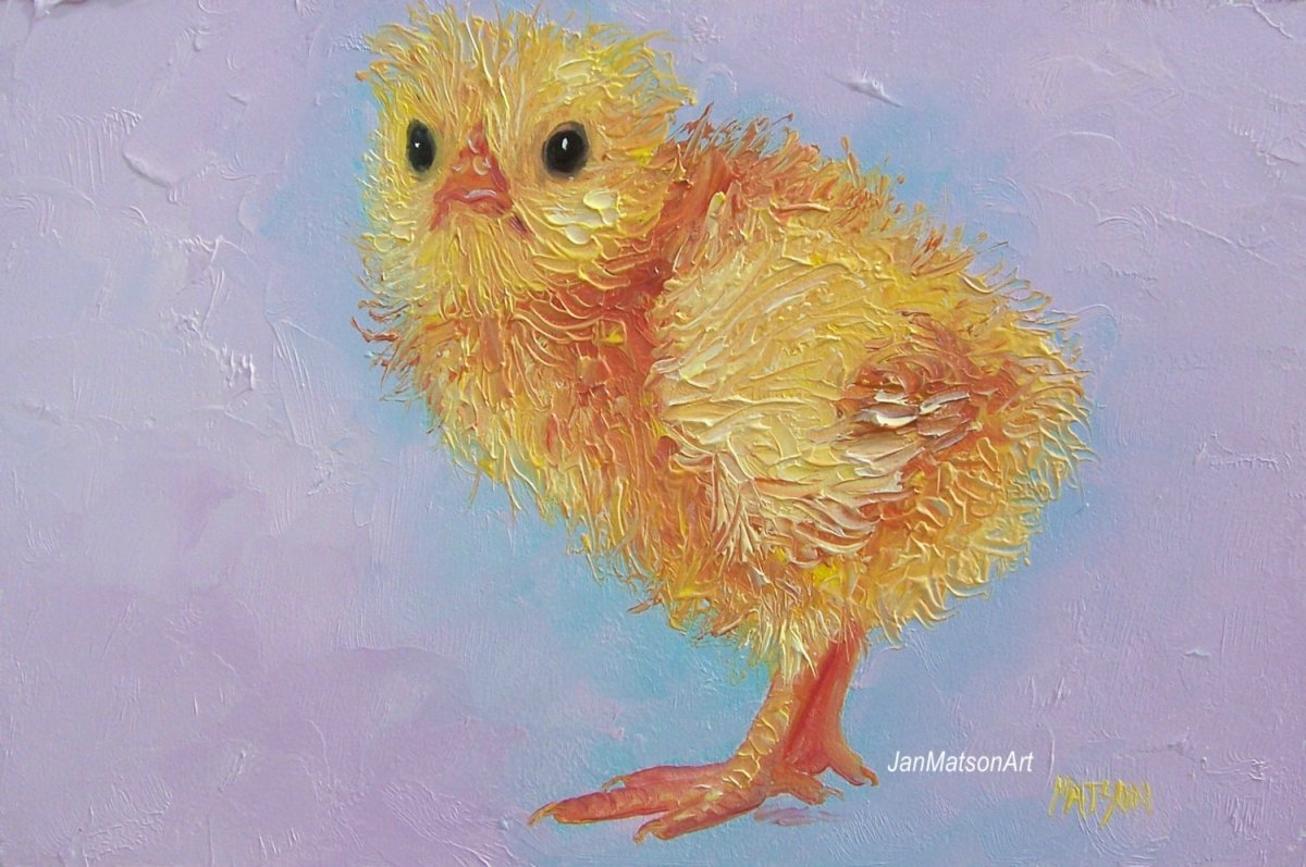 Цыпленок картина