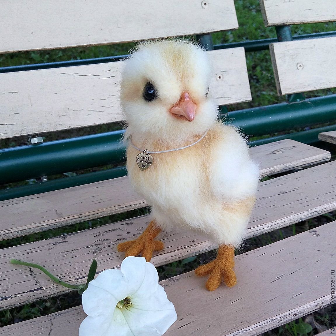 Смешной цыпленок