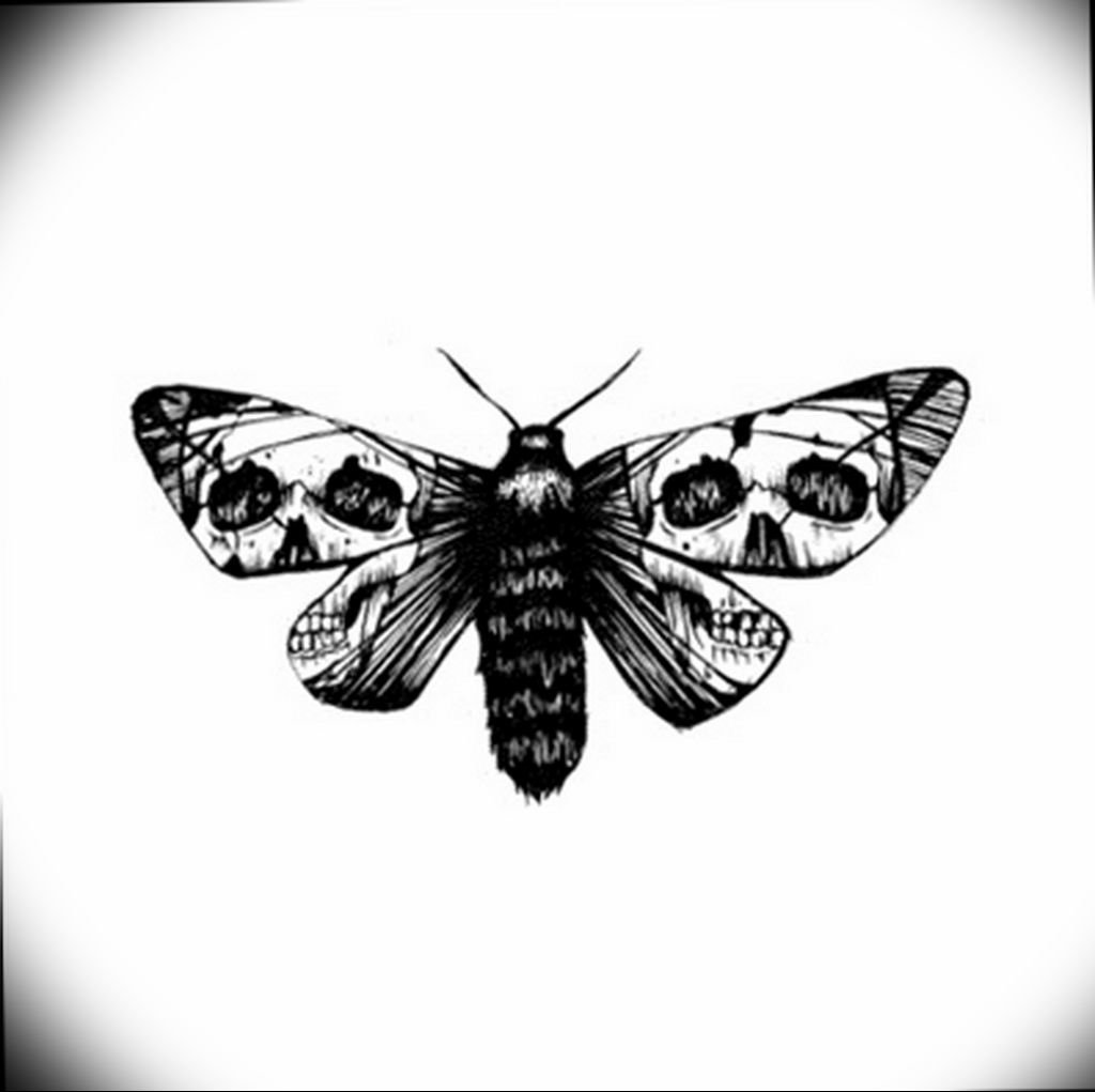 Моль тату эскиз