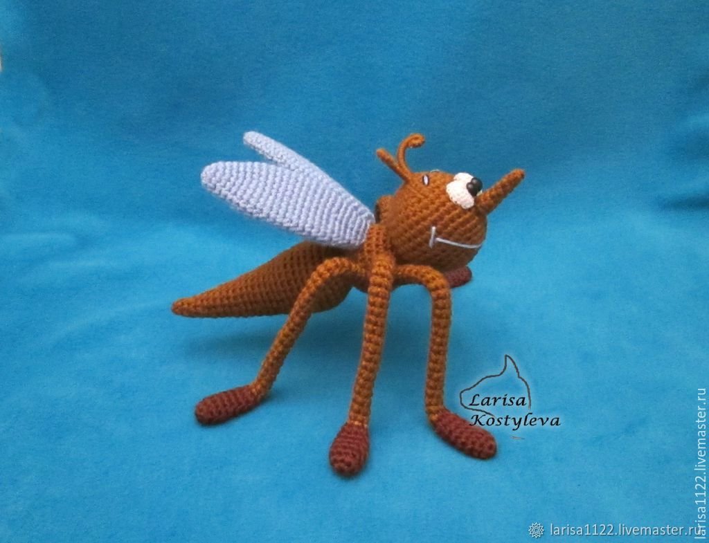 Вязание крючком насекомые