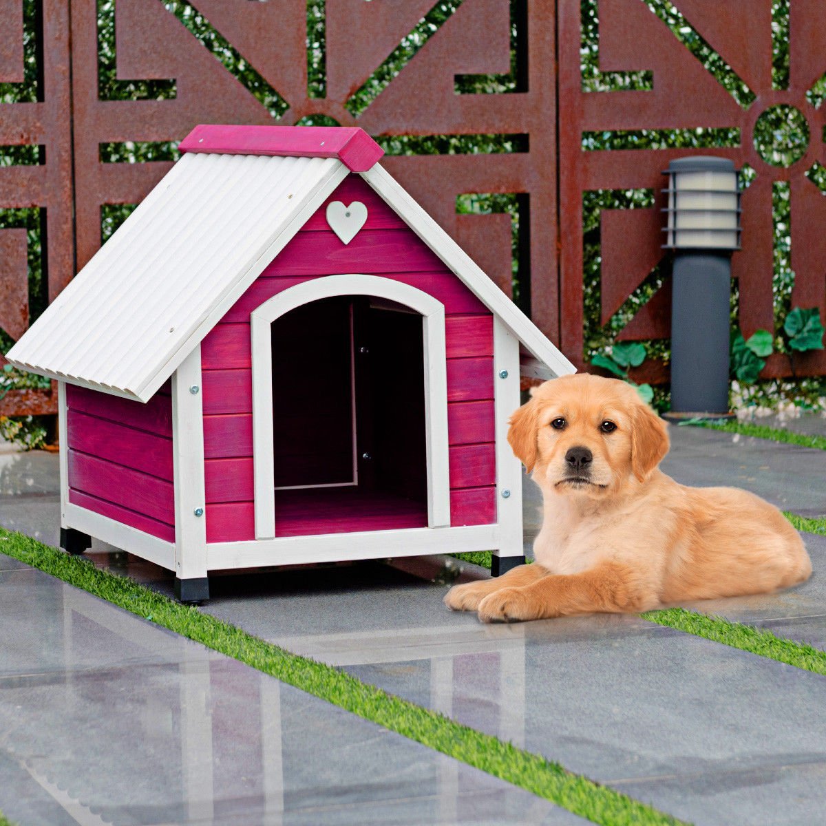 New dog house. Собачья будка. Домик для собачки. Красивые домики для собак. Декоративная будка для собаки.