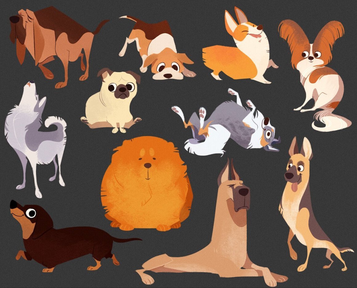 Мопс Эстетика Пинтерест