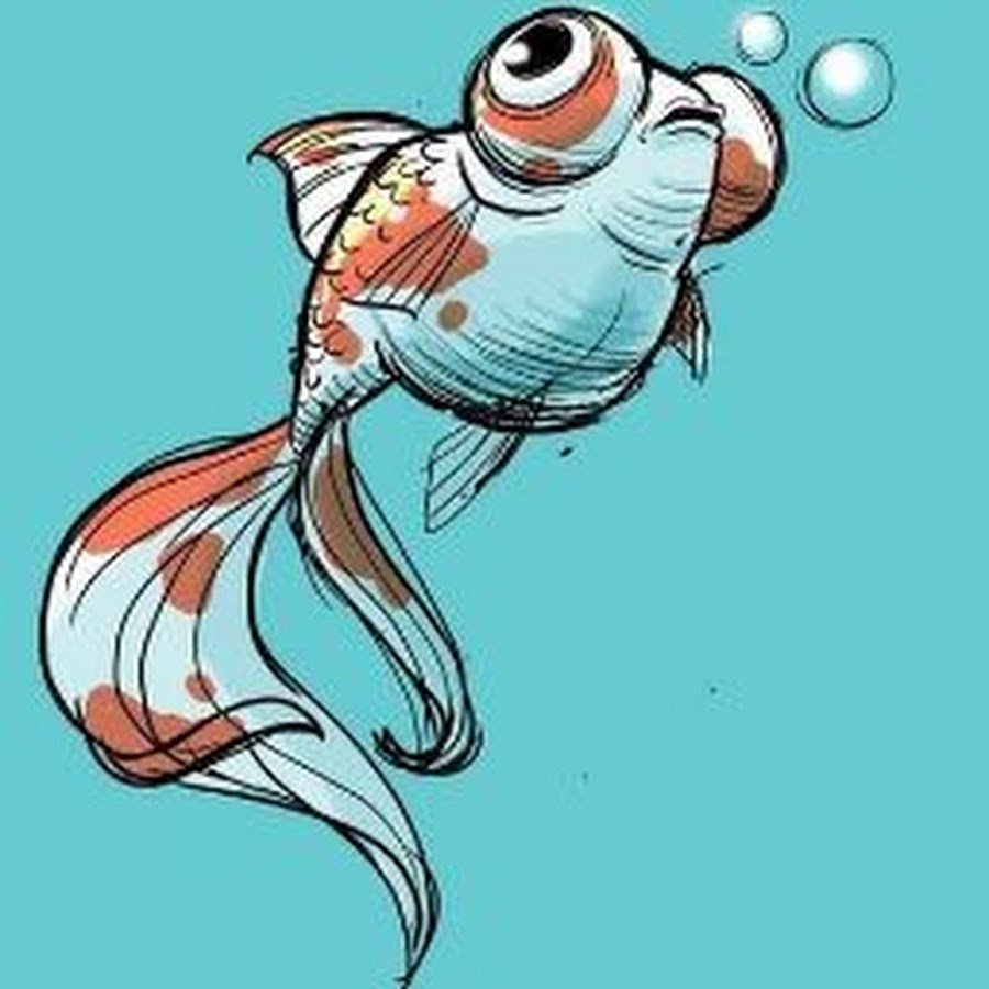 Аквариумная рыбка телескоп Звездочет