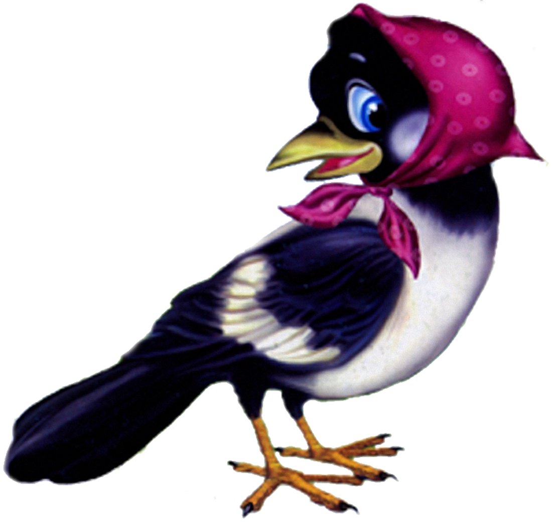 Сорока из фоамирана Татьяны Шмелевой