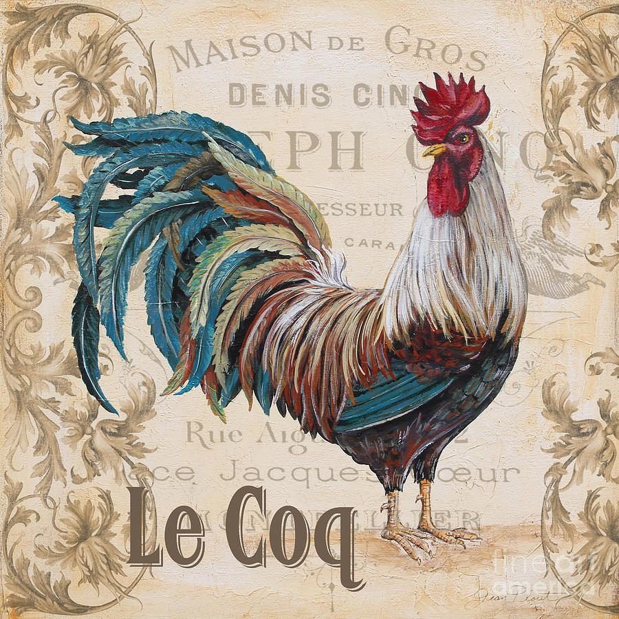 Винтажный петух