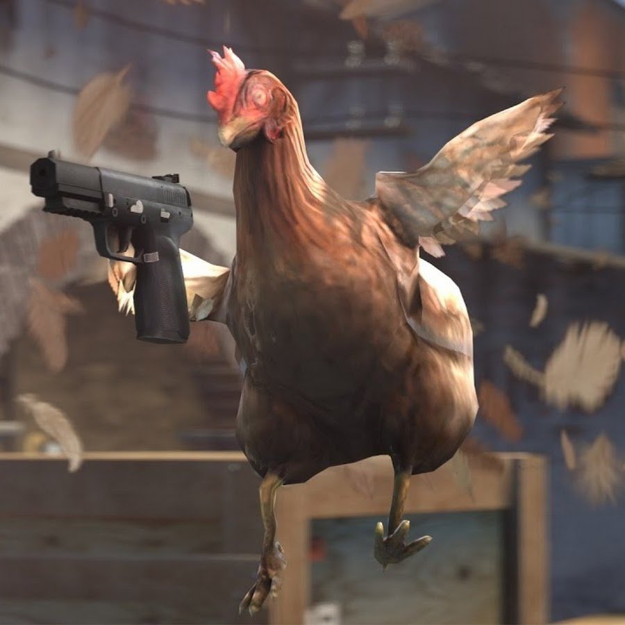 Петух кс. Rehbhwf RC 1/6. Counter-Strike: Global Offensive курица. Петушок Чикен Ган. Курица с автоматом.