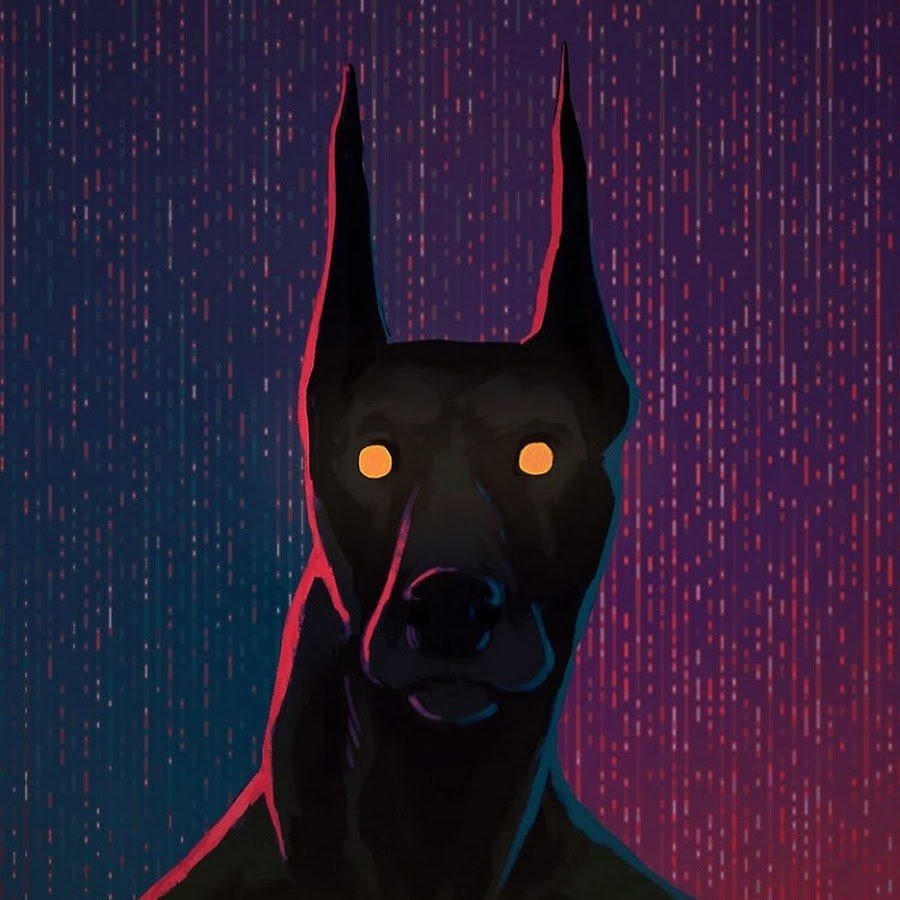 Лапа добермана