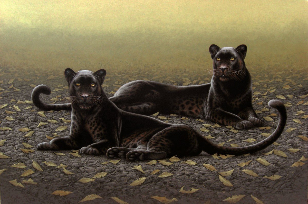 Черная пантера Багира из Маугли