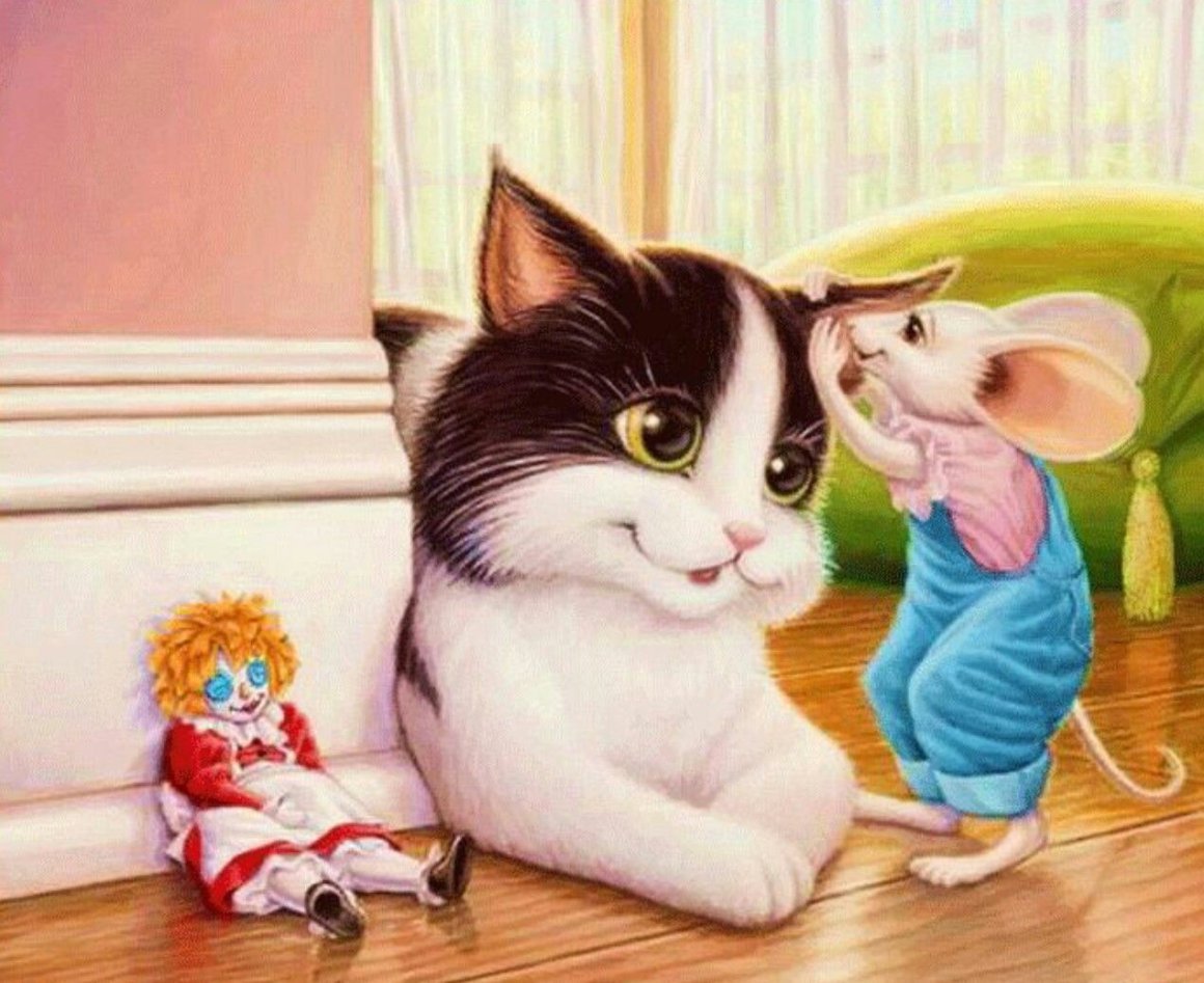 Коты и мыши приколы