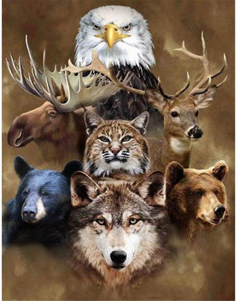 Дикие животные арт