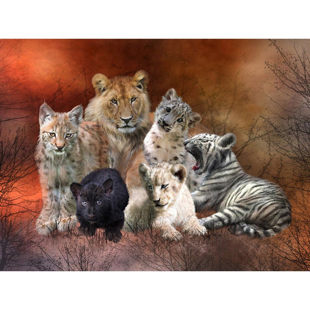 Кэрол Каваларис картины тигры