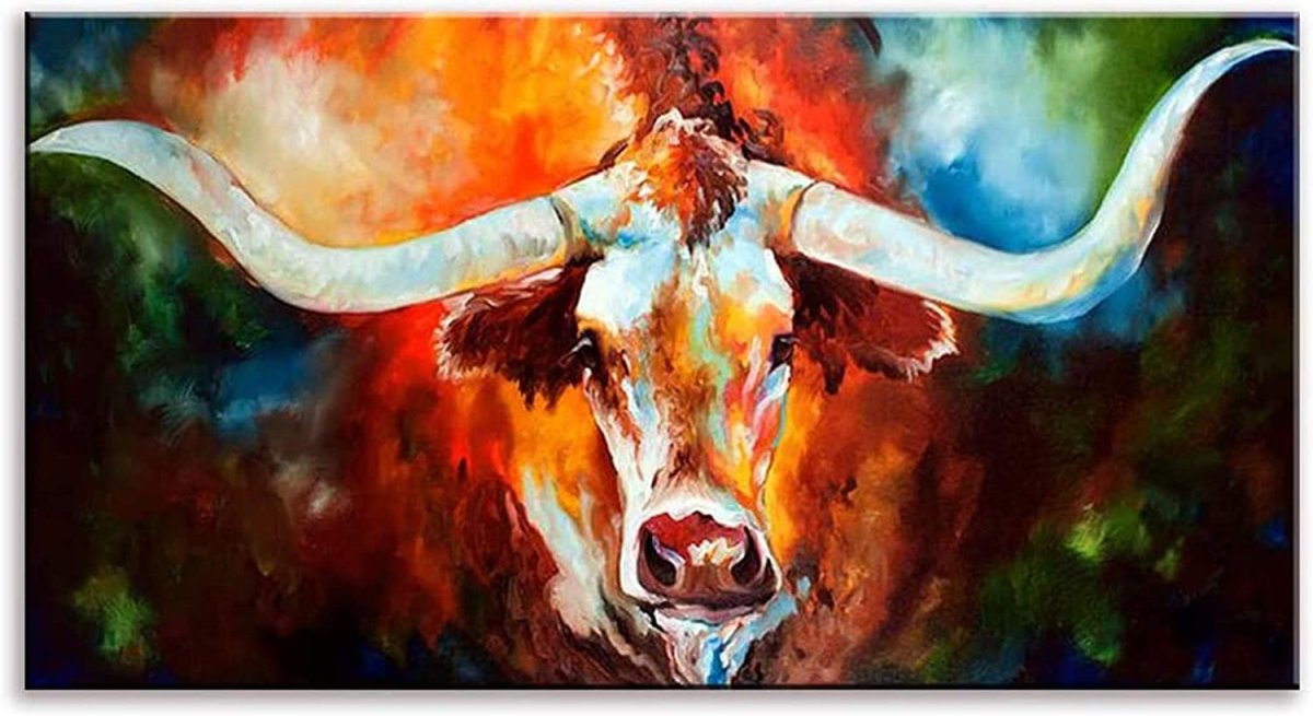 Хайленд бык арт