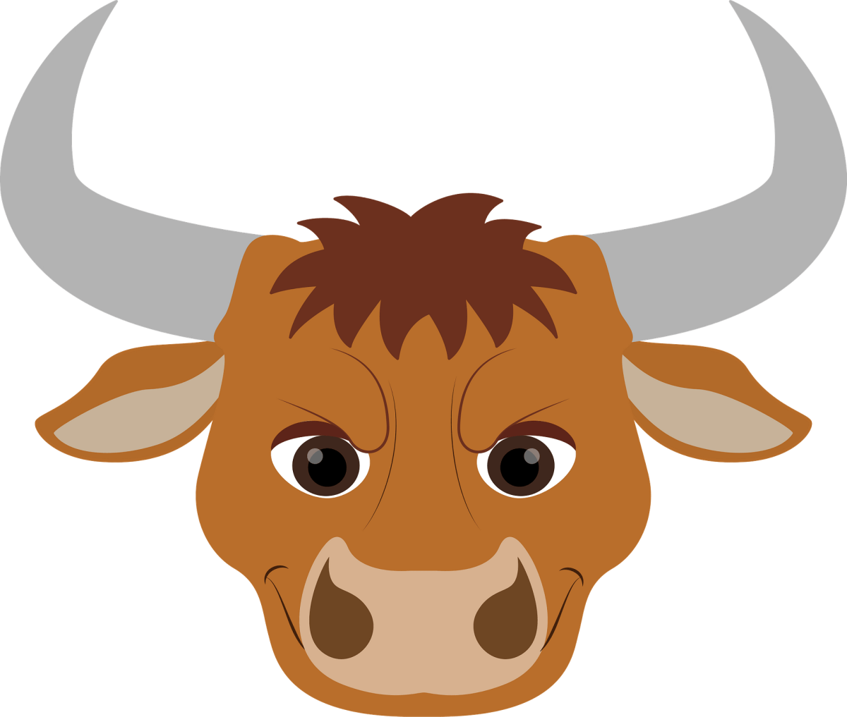 Мордочка быка