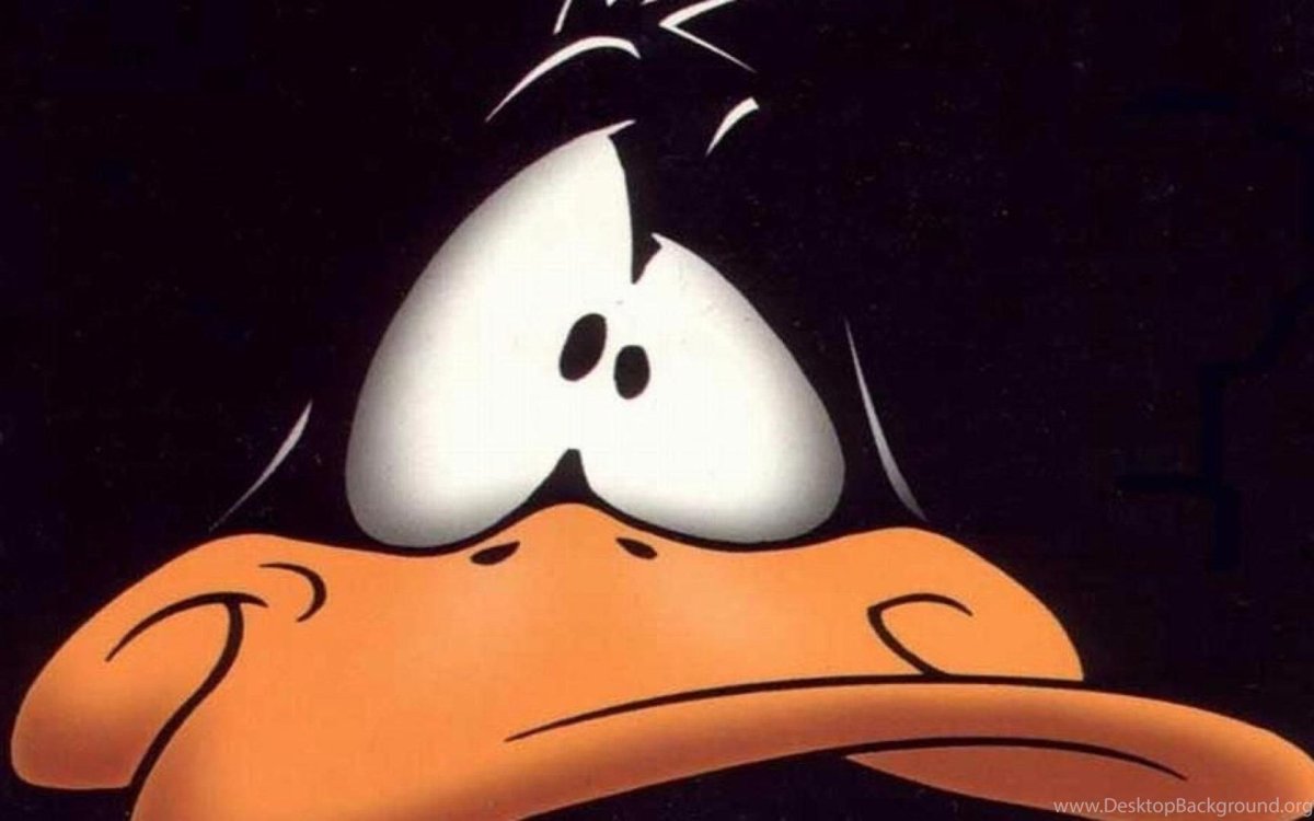 Смешная утка из мультика