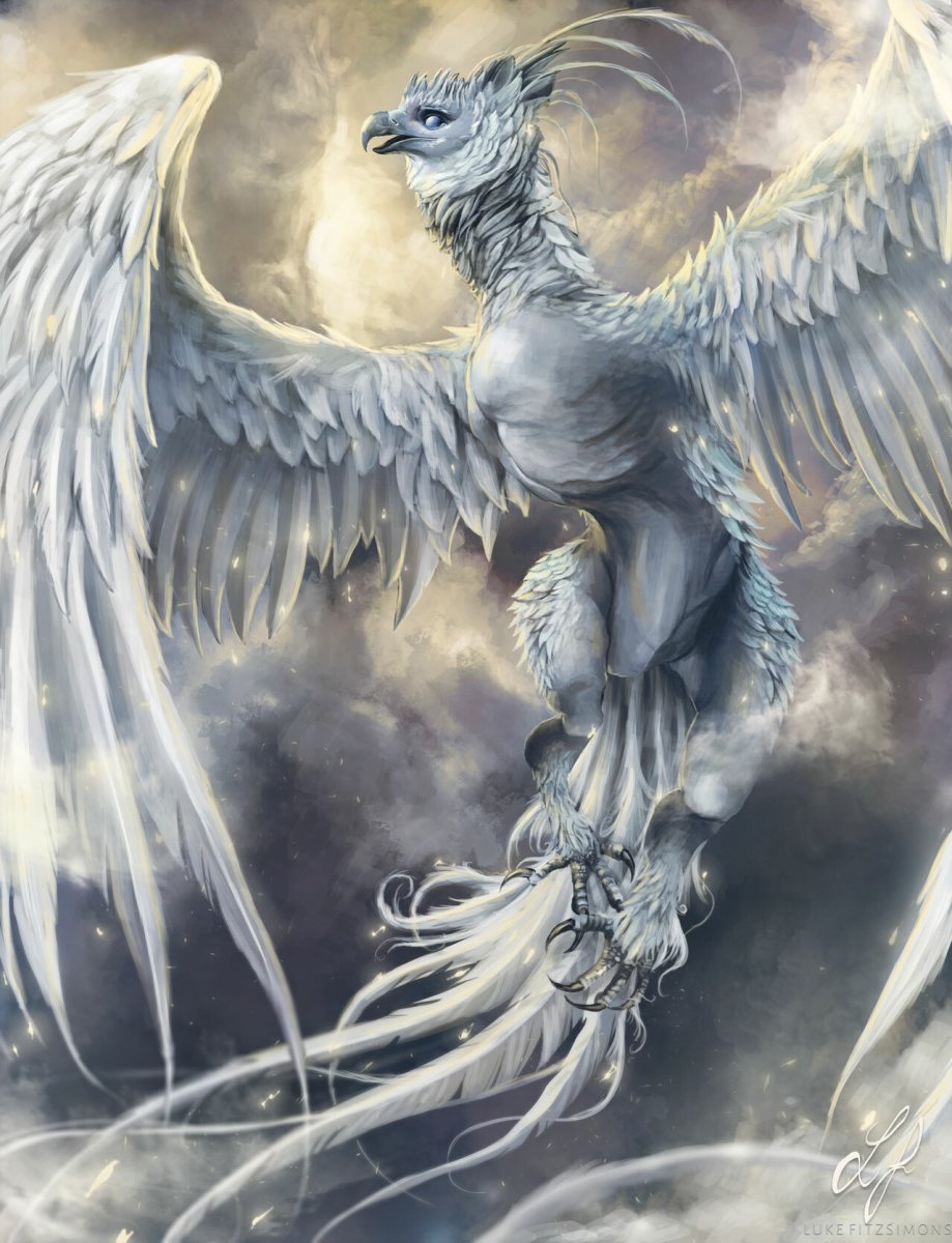 Мифическая голубая птица