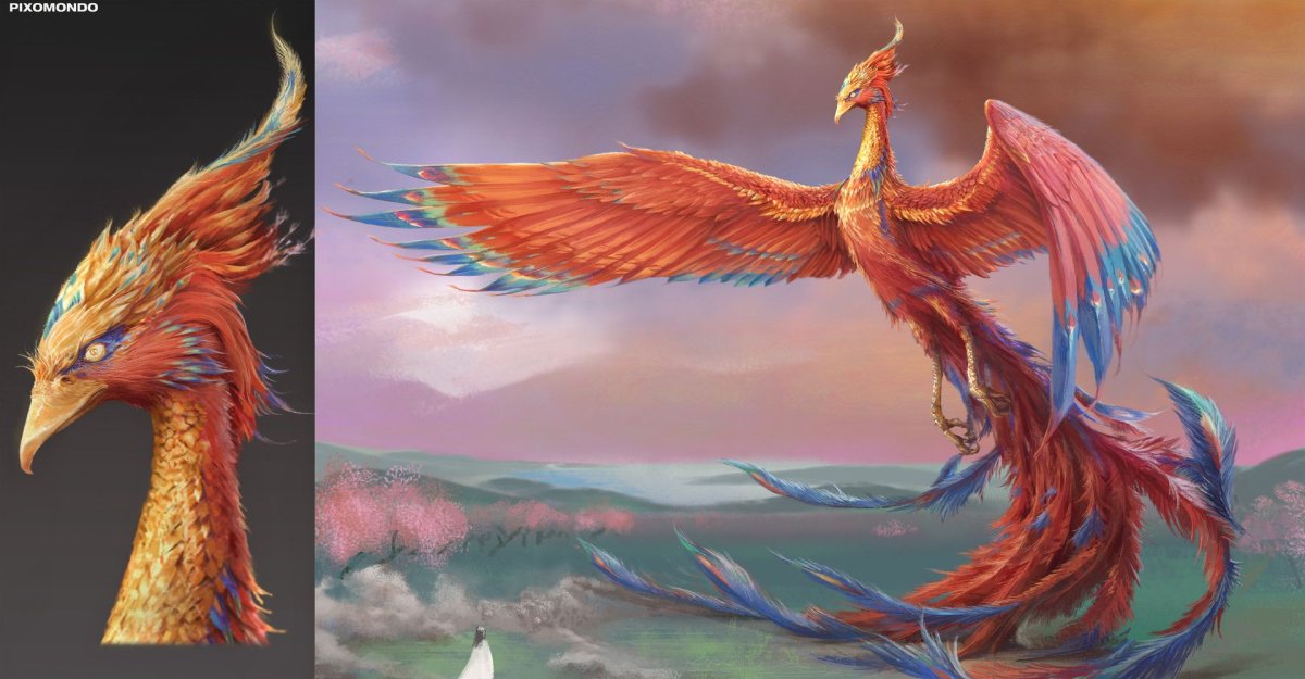 Мифическая птица Симург