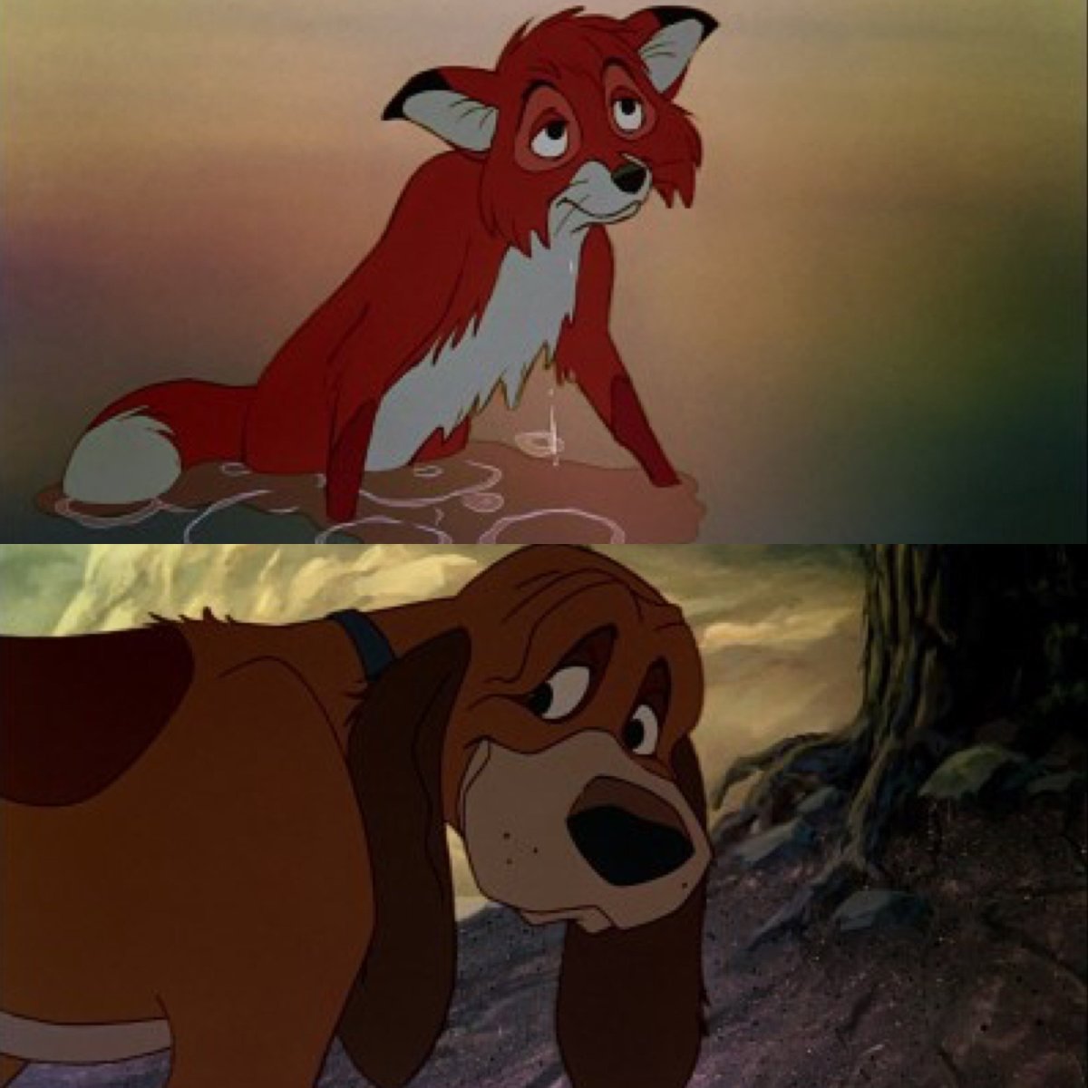 Лис и пёс мультфильм