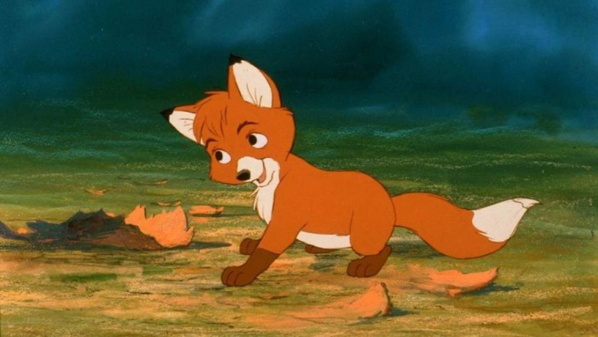 Лис и охотничий пес мультфильм