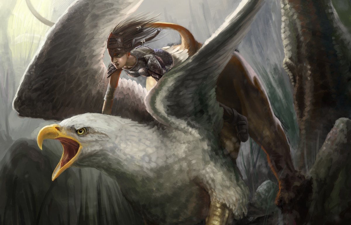 Верхом на грифоне