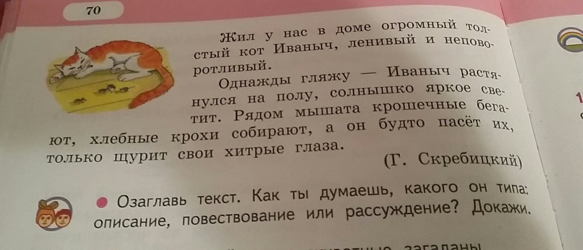 Кот Иваныч рисунок легкий