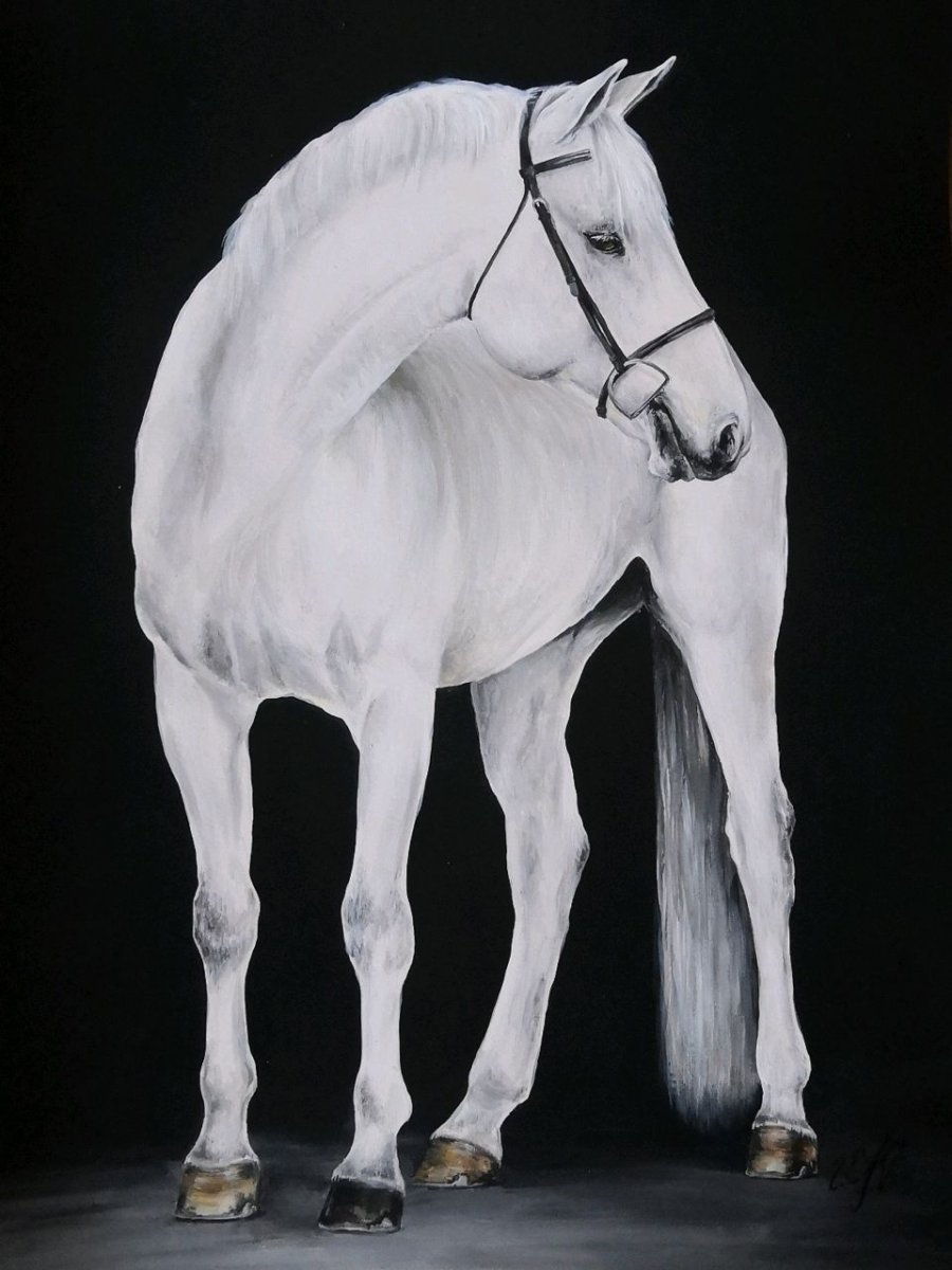 Конь со стоячим