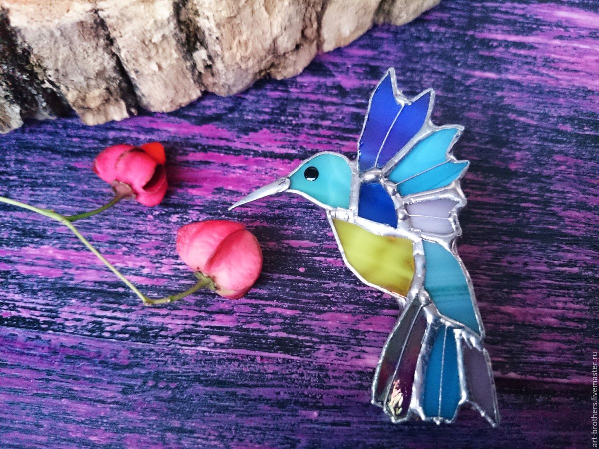 Брошь Колибри Юлии Гориной