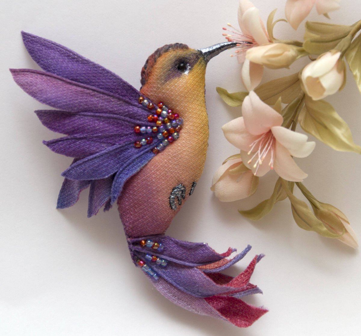 Брошь Колибри Галина Кирсанова