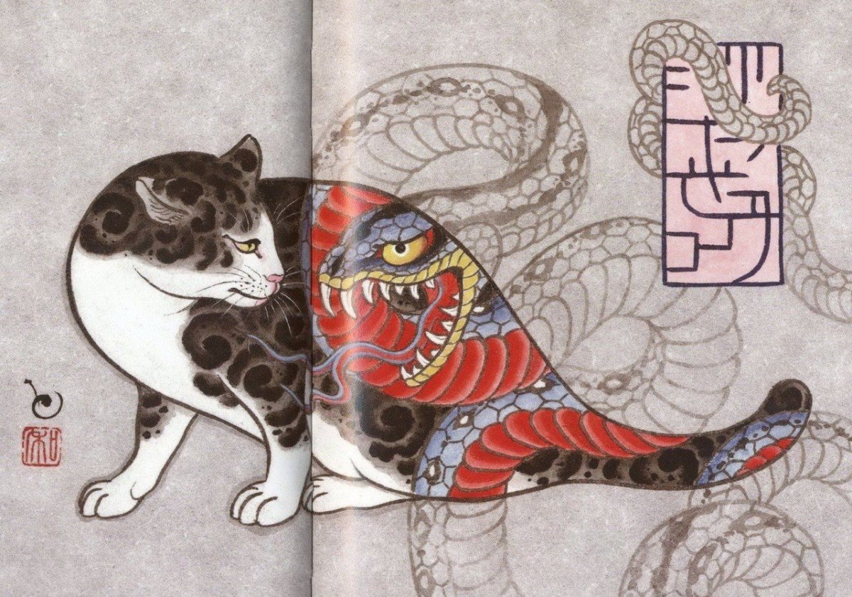 Самурай и кошка