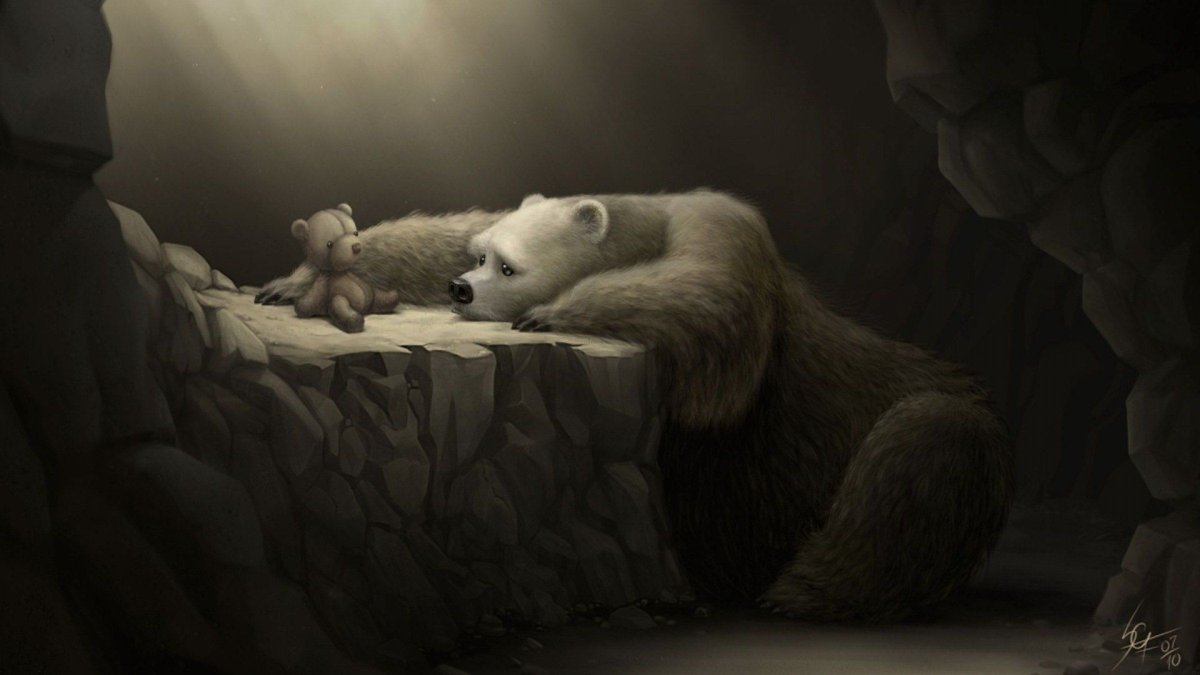 Одинокий медведь