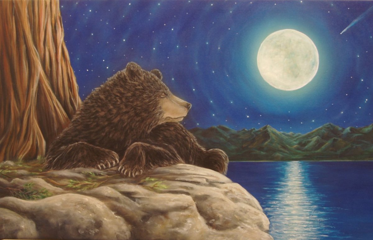 Медвежонок со звездой