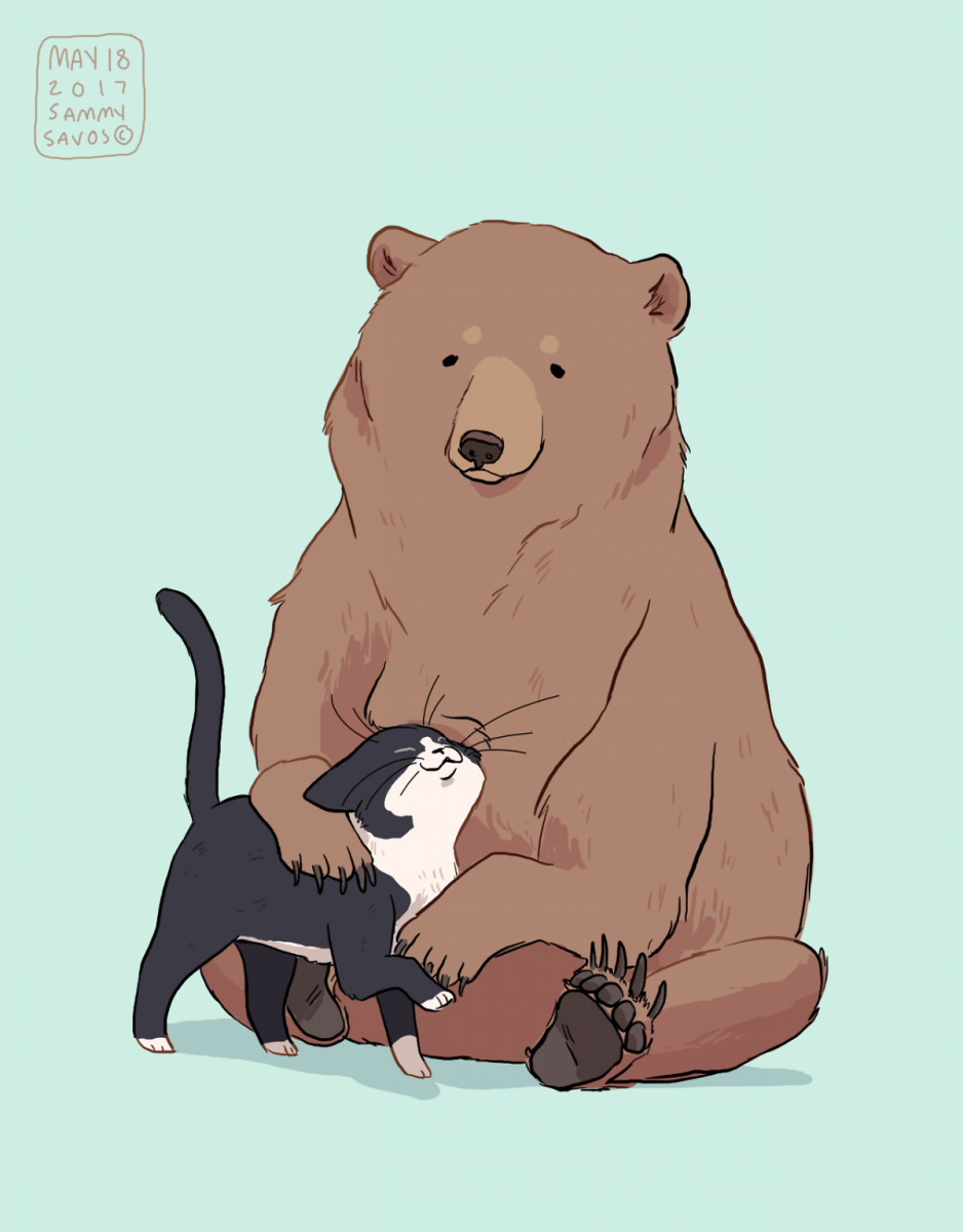 Аниме медведь