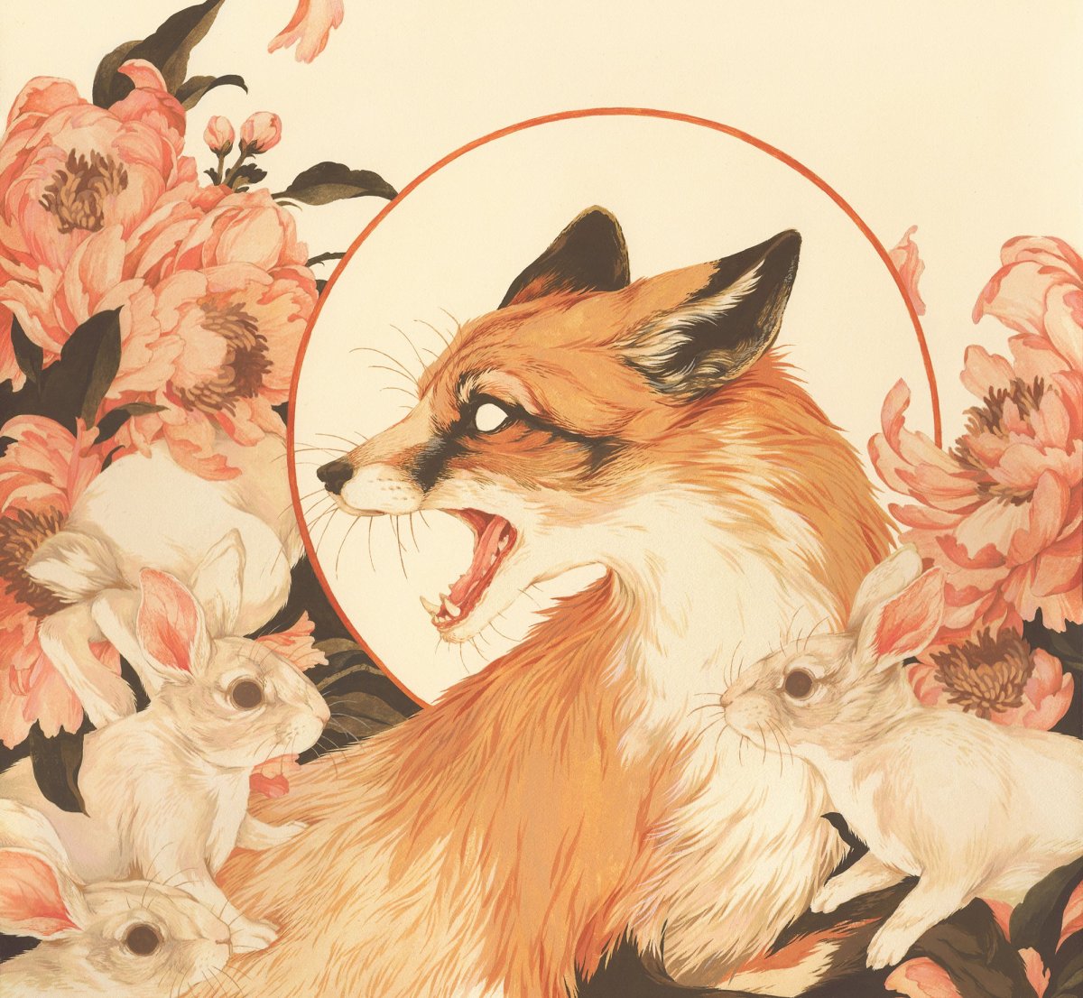 Текстура лисы