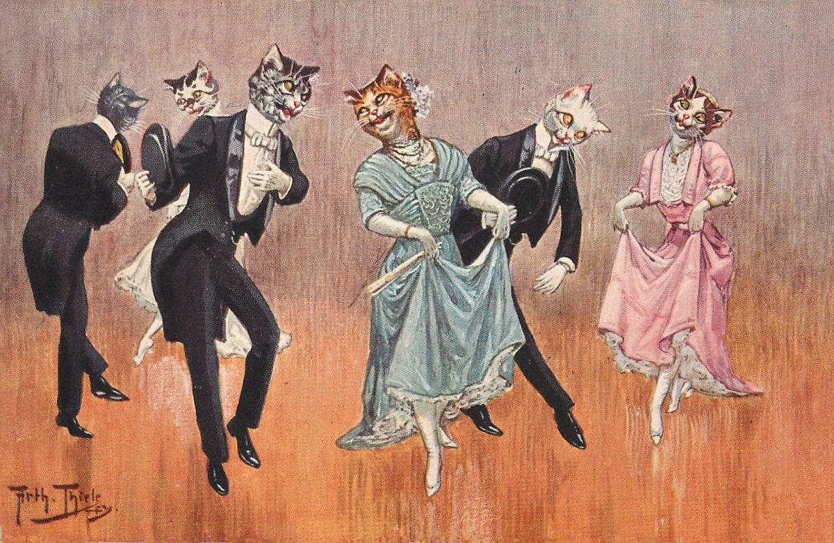 Артур Тиле художник коты