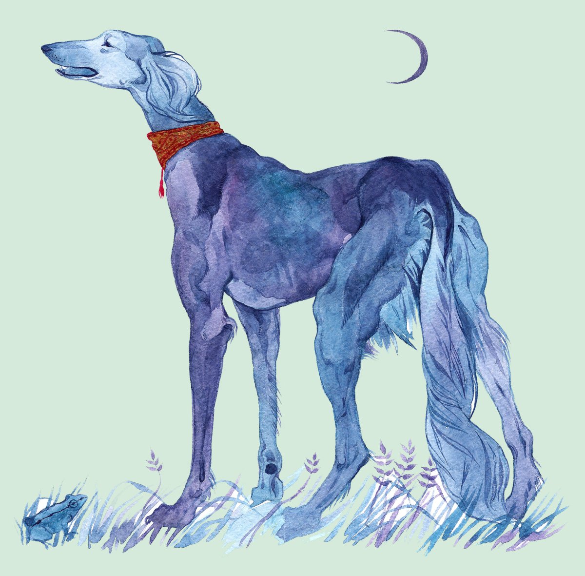 Псовая борзая референс