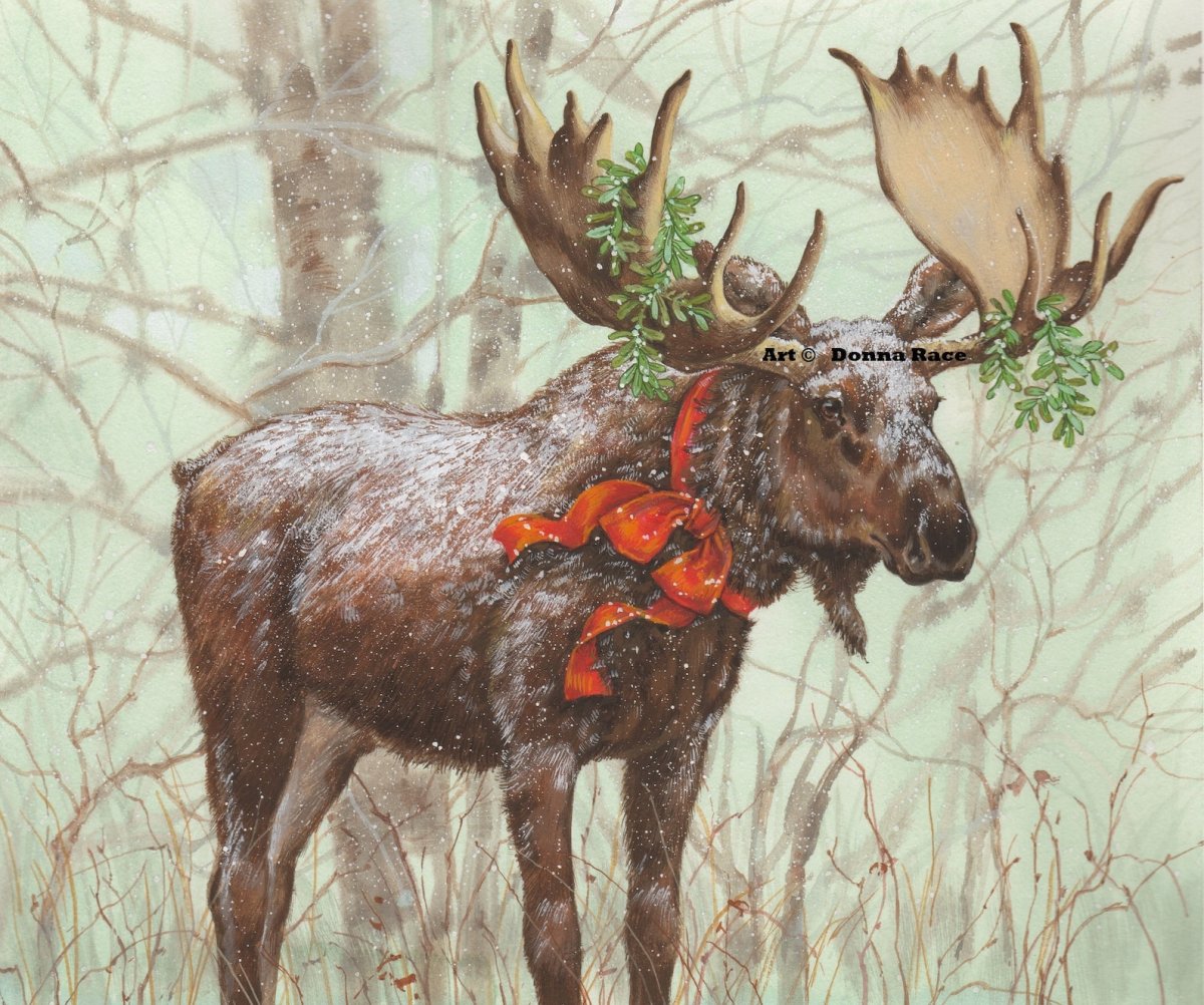 Лось новый год