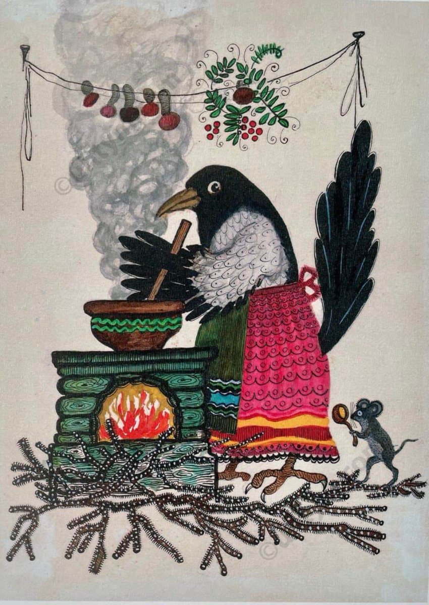 Сороки стая